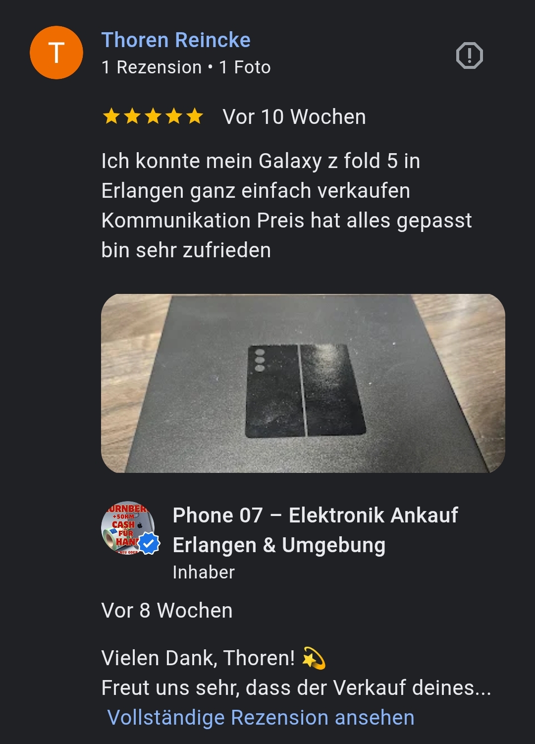 Google Bewertung Phone 07 Nr.10