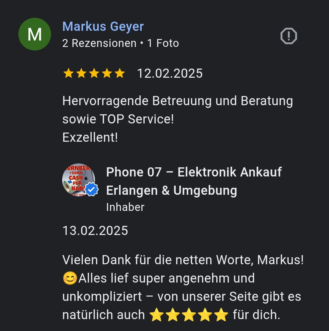 Google Bewertung Phone 07 Nr.1
